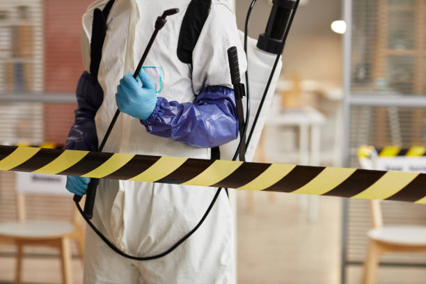 Professional Blood Cleanup technician working in Orangevale, CA